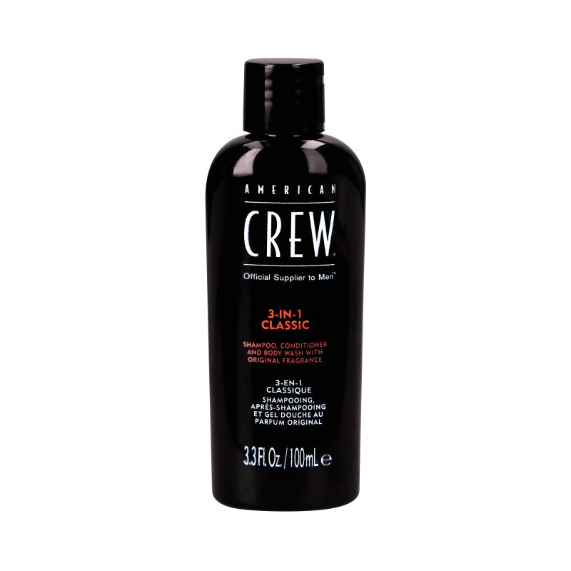 AMERICAN CREW CLASSIC Shampoo, Conditioner, Duschgel 3in1 100 ml