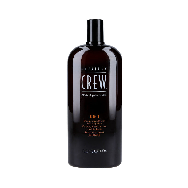 AMERICAN CREW Shampoo, Conditioner, Duschgel 3in1 1000ml