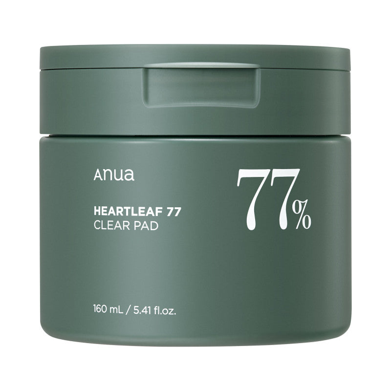 ANUA HEARTLEAF 77% TONER PAD Tonizujące płatki do twarzy redukujące nadmiar sebum 70 szt. 160 ml