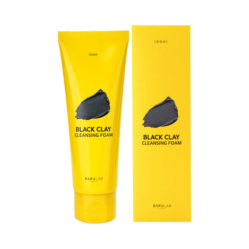 BARULAB BLACK CLAY Reinigungsschaum aus schwarzer Tonerde 100 ml