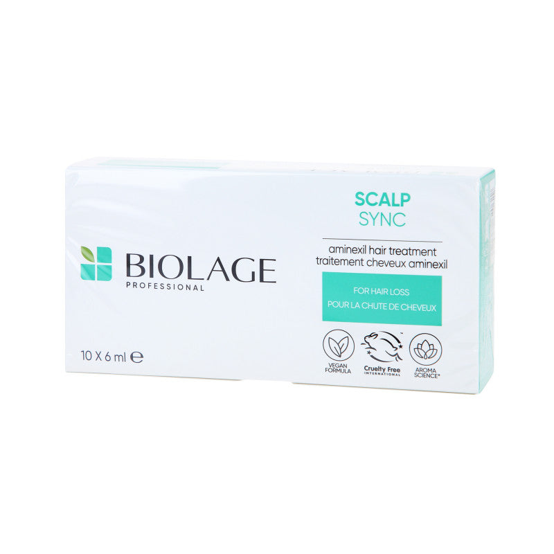 BIOLAGE PROFESSIONAL ESSENTIALS SCALPSYNC Anti-Haarausfall-Behandlung 10x6ml