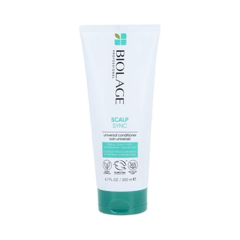BIOLAGE SCALPSYNC Uniwersalna odżywka do każdego rodzaju włosów i skóry głowy 200ml