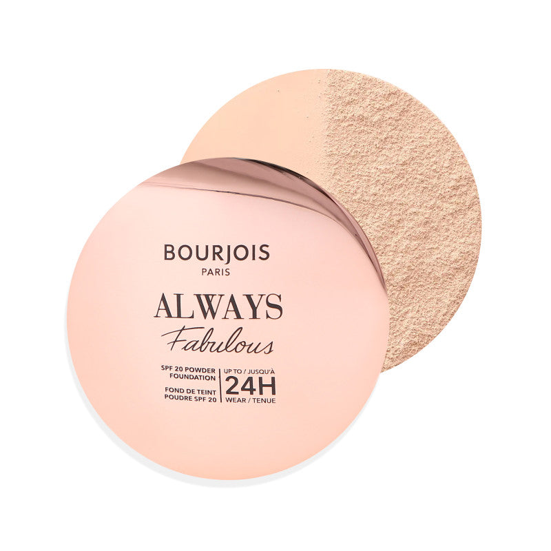 BOURJOIS ALWAYS FABULOUS Langanhaltende Pudergrundierung LSF 20 100 Rose Ivory 7 g