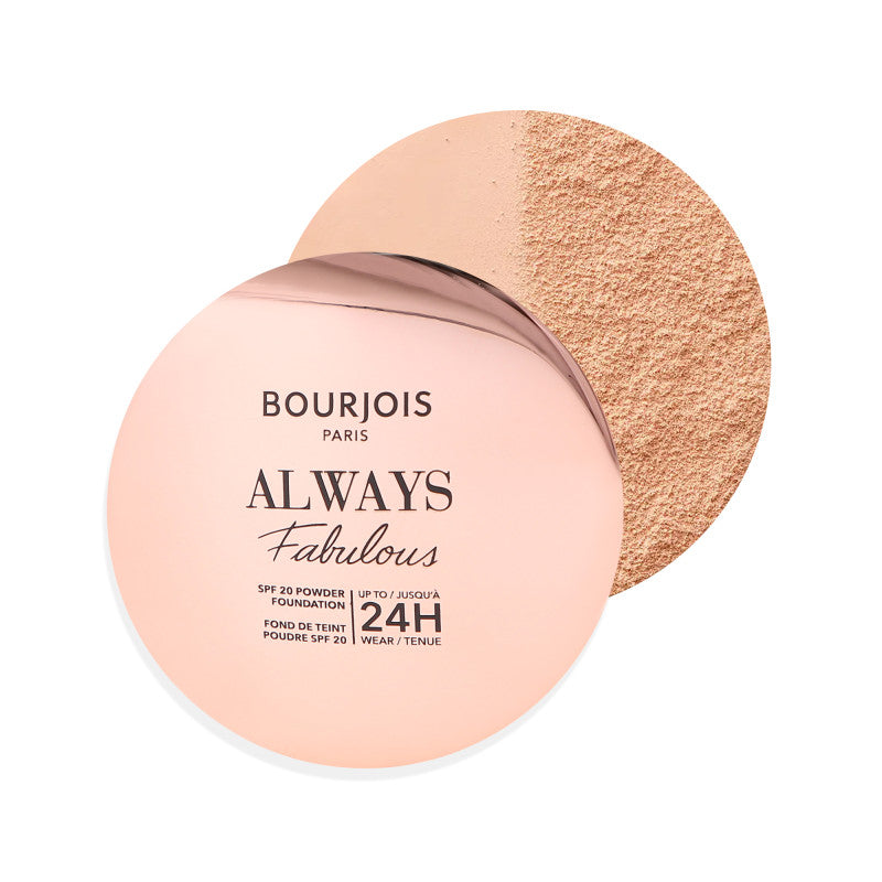 BOURJOIS ALWAYS FABULOUS Langanhaltende Pudergrundierung mit SPF20-Filter 125 Ivory 7 g
