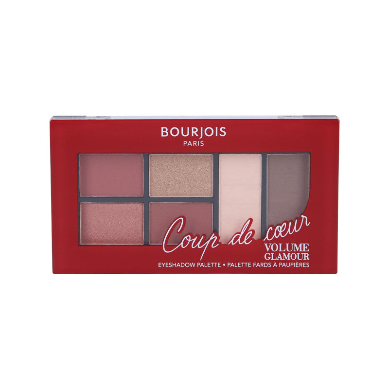BOURJOIS VOLUME GLAMOUR Palette mit Lidschatten 001 8,4g