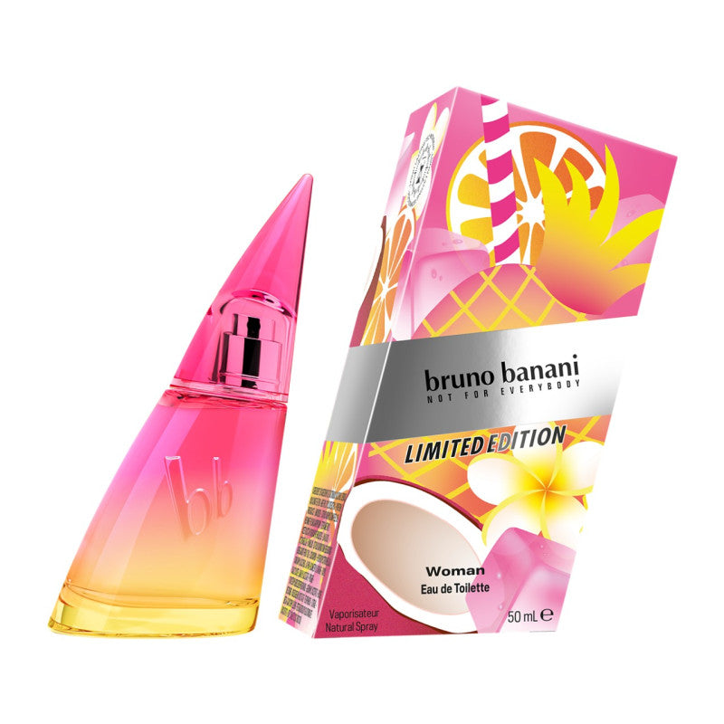 BRUNO BANANI WOMAN SUMMER LIMITED EDITION Eau de Toilette für Damen 50 ml
