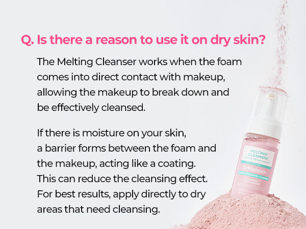 DR.MELAXIN MELTING LINE Feuchtigkeitsspendender Gesichtsreinigungsschaum 150 ml #15