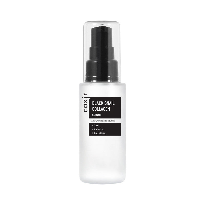 COXIR BLACK SNAIL COLLAGEN LINE Verjüngendes Serum mit Schneckenschleim und Kollagen 50ml