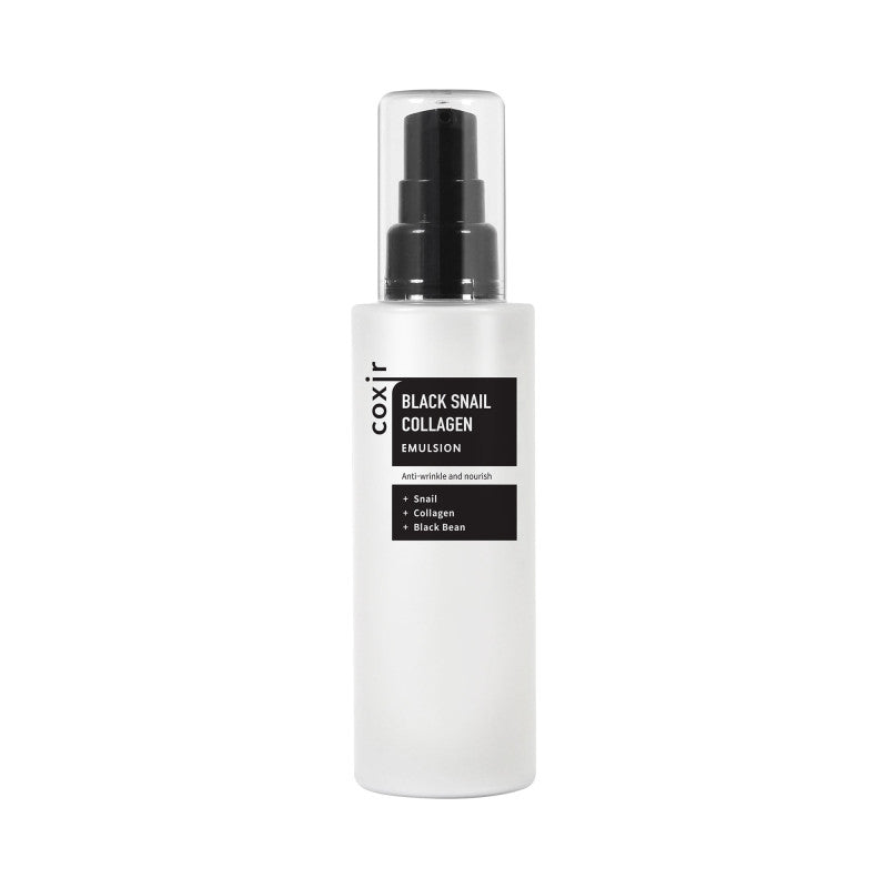 COXIR BLACK SNAIL COLLAGEN LINE Regenerierende Emulsion mit Schneckenschleim und Kollagen 100ml