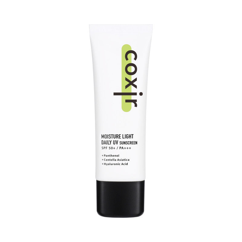 COXIR GREEN TEA CLEAR LINE Täglicher Sonnenschutz LSF mit grünem Tee, 50 ml