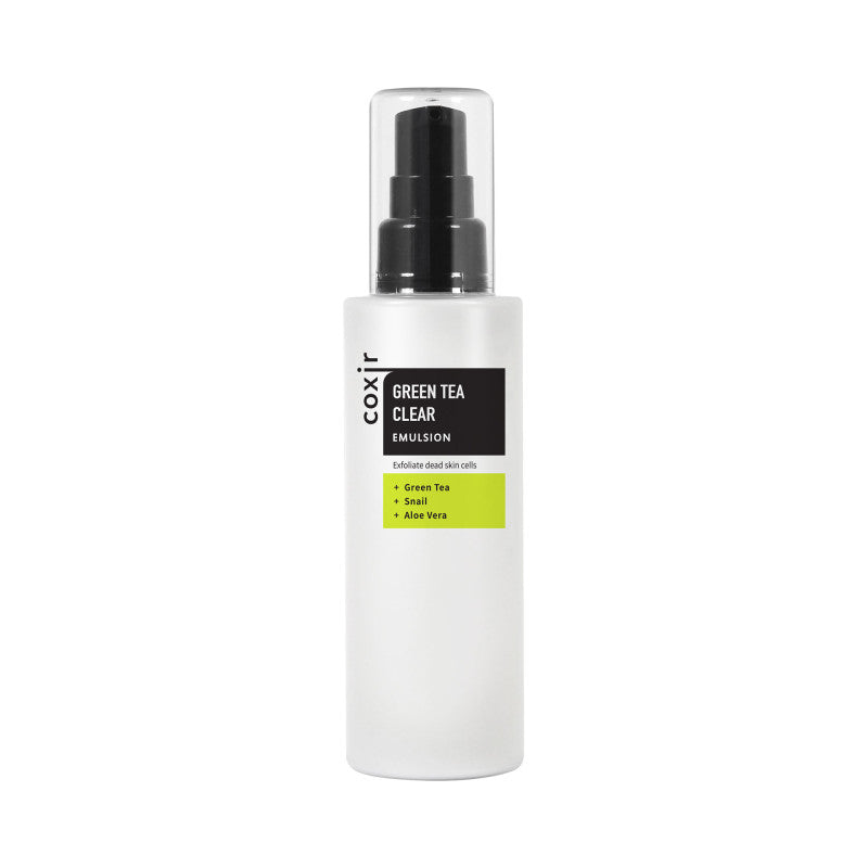 COXIR GREEN TEA CLEAR LINE Feuchtigkeitsemulsion mit grünem Tee 100ml