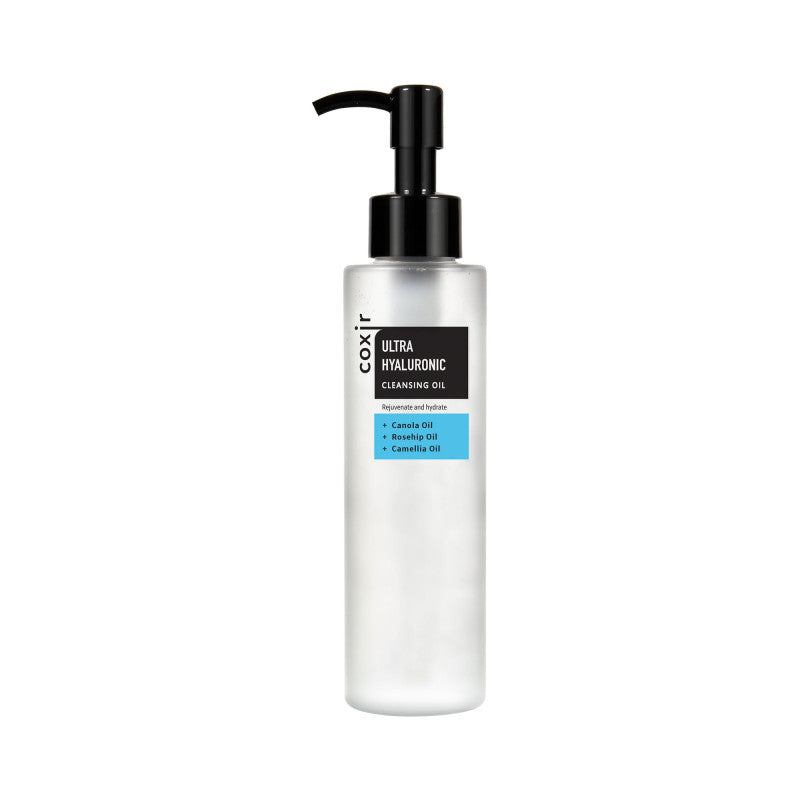 COXIR ULTRA HYALURONIC LINE Feuchtigkeitsspendendes Make-up-Entfernungsöl mit Hyaluronsäure 150ml