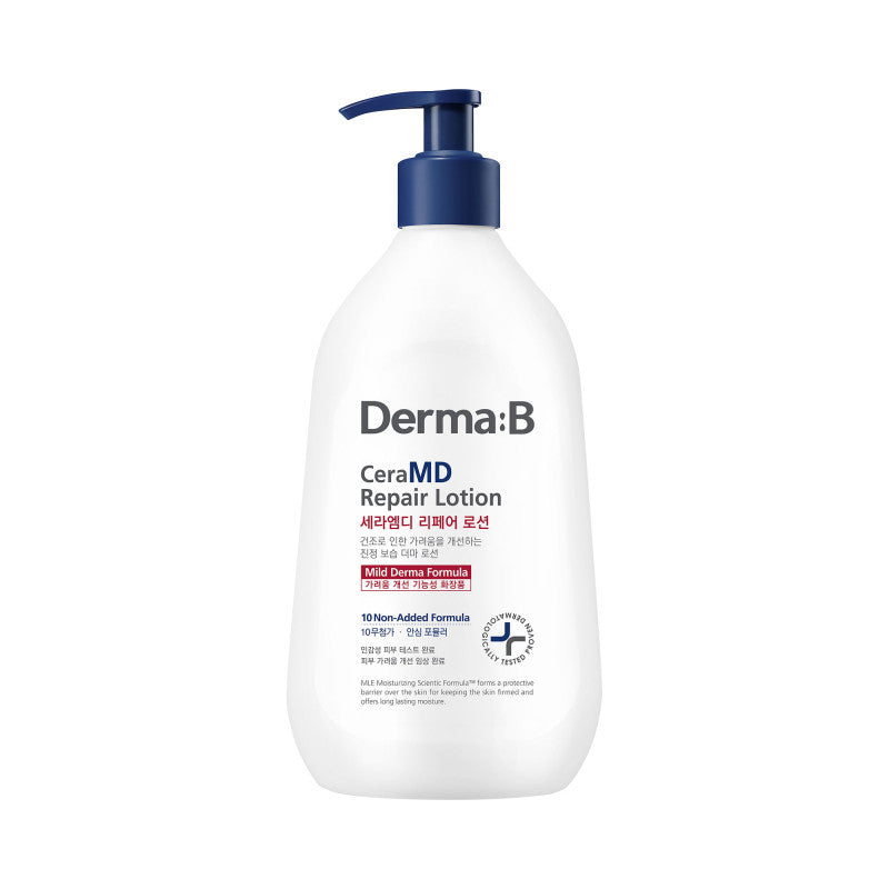 DERMA:B CERAMD Regenerierender Feuchtigkeitsbalsam für empfindliche Haut 400ml