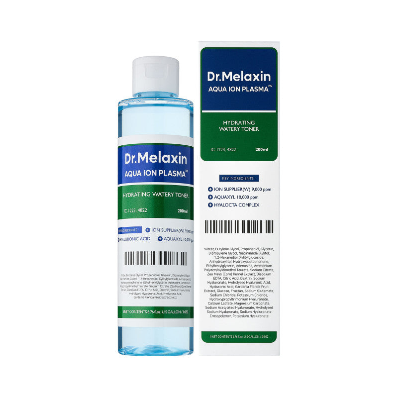 DR.MELAXIN AQUA ION LINE Feuchtigkeitsspendendes Tonic 200ml