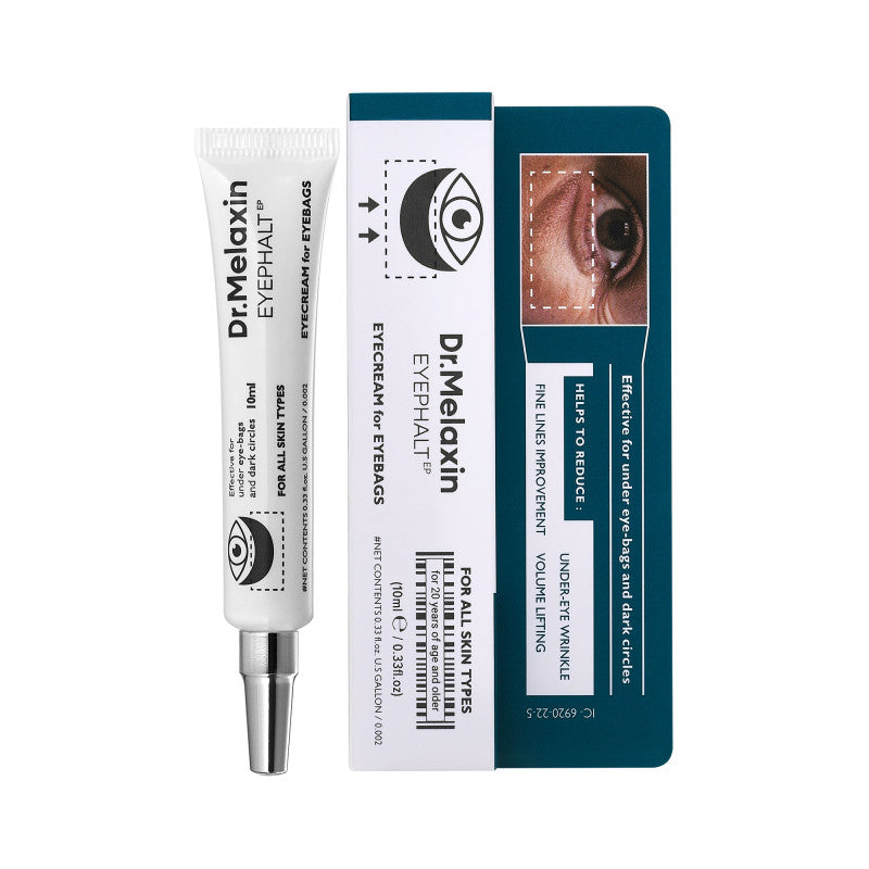 DR.MELAXIN EYEPHALT LINE Anti-Falten-Augencreme zur Reduzierung von Schwellungen 10ml