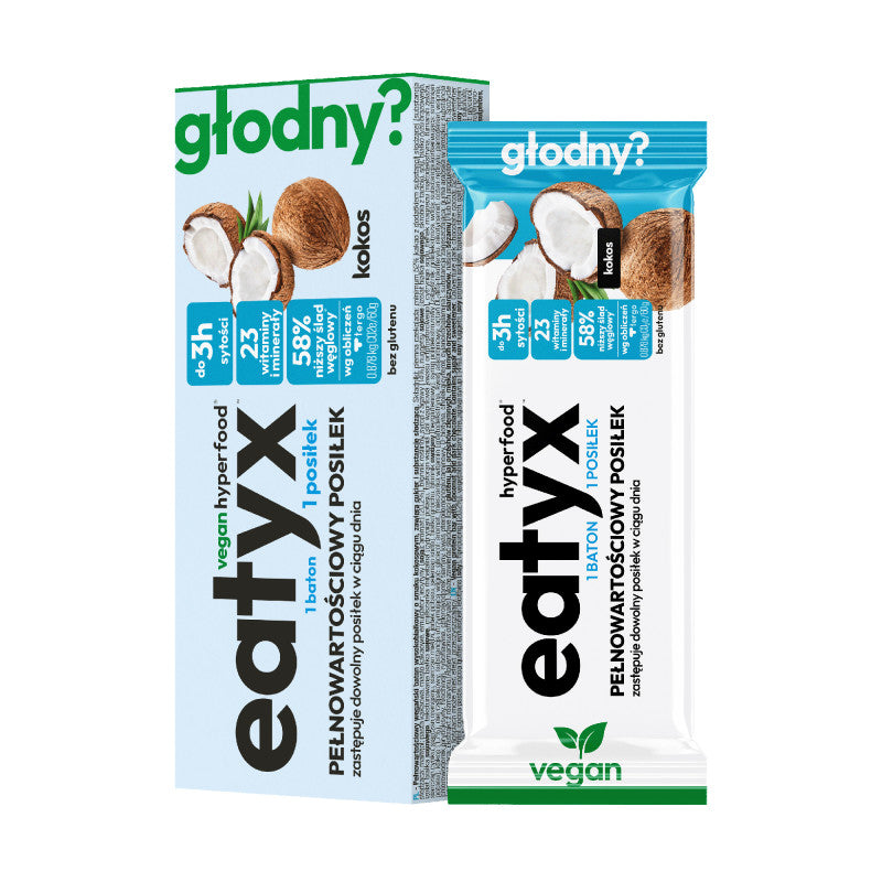 EATYX LABS HYPERFOOD BALANCED COCONUT BAR 60G