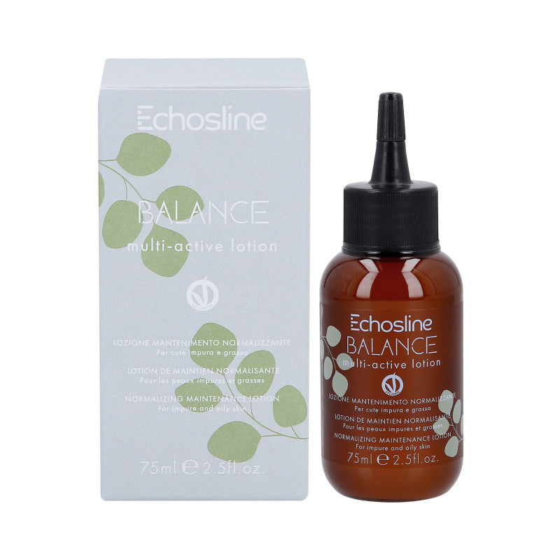 ECHOSLINE BALANCE MULTI-ACTIVE Vegane Kopfhaut-Normalisierungslotion 75 ml