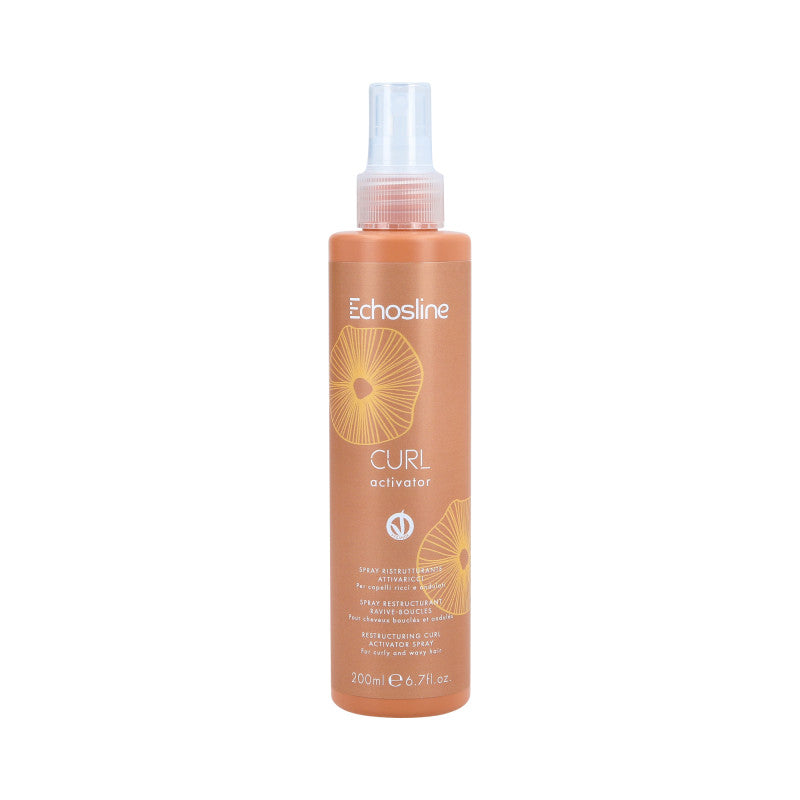 ECHOSLINE CURL ACTIVATOR Spray rigenerante attivante il riccio dei capelli ricci e mossi 200ml