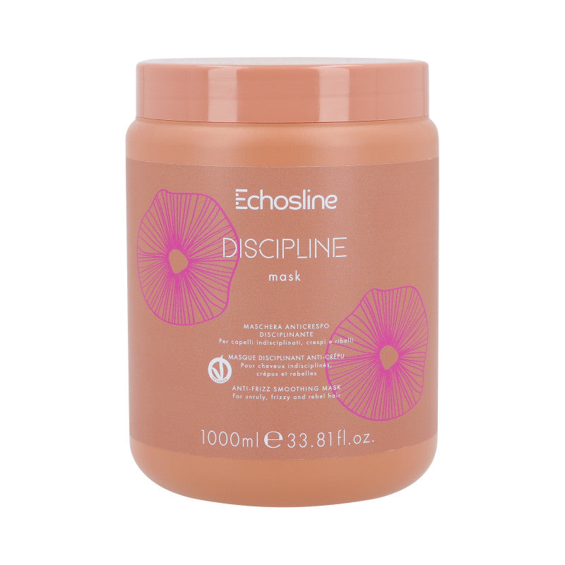 ECHOSLINE DISCIPLINE ANTI-FRIZZ Vegane disziplinierende Anti-Frizz-Maske 1000 ml