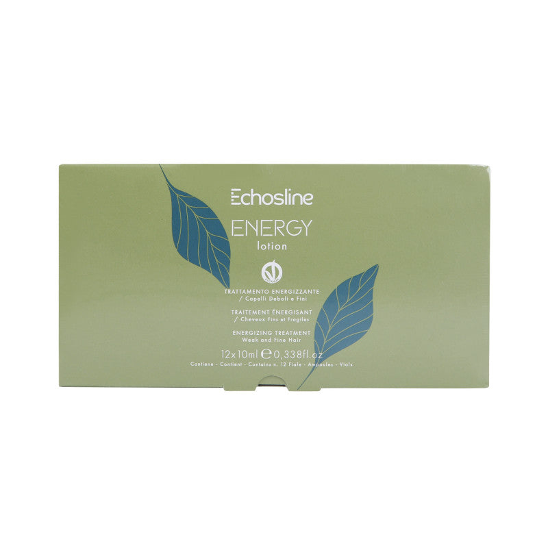 ECHOSLINE ENERGY Kräftigende Ampullen für Haar und Kopfhaut 12x10ml