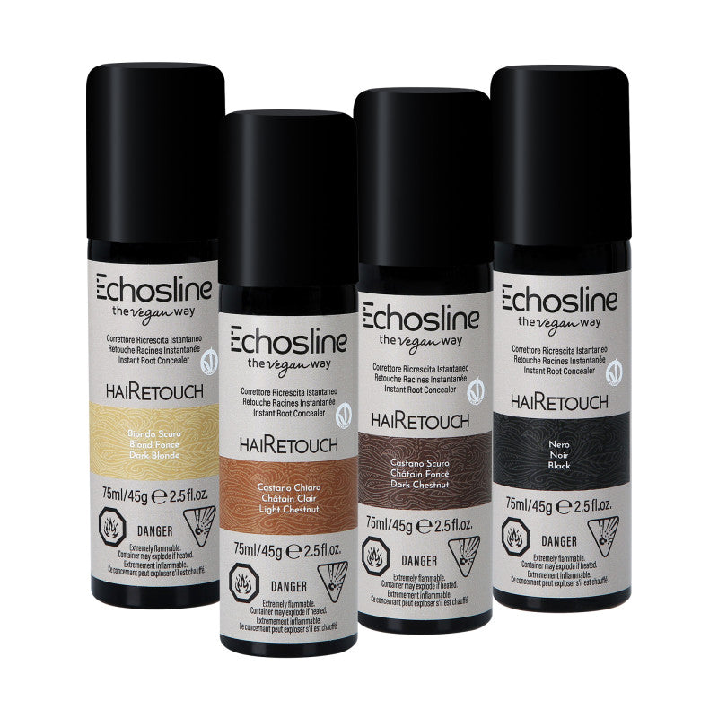 ECHOSLINE HAIRETOUCH Spray zum Abdecken von nachwachsendem und grauem Haar 70 ml