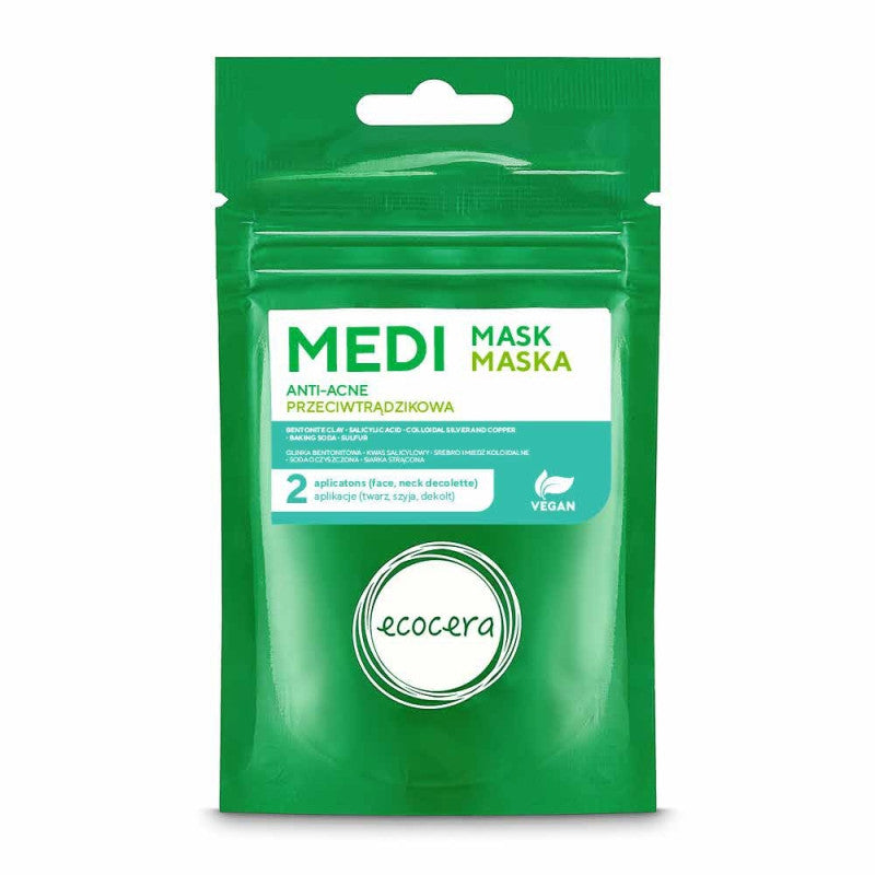ECOCERA MEDI SILBER & KUPFER Anti-Akne-Maske 50g