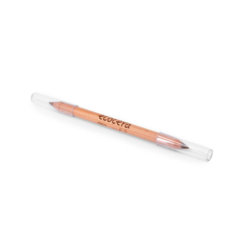 ECOCERA NATURAL CHOICE Doppelseitiger Augenbrauenstift in Tabak