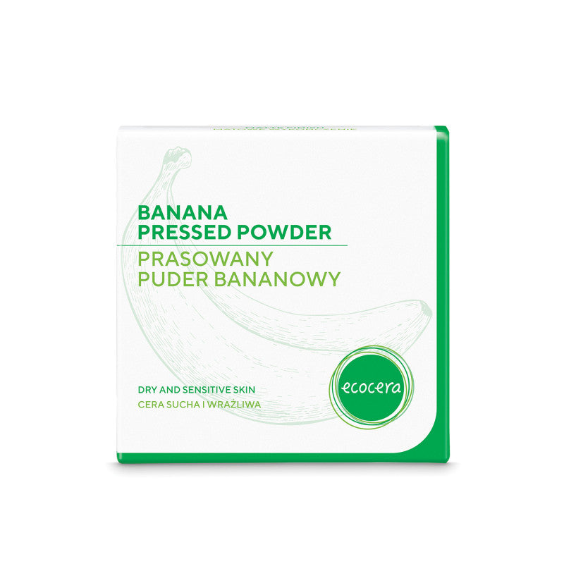 ECOCERA Gepresstes Bananenpulver für trockene und empfindliche Haut 10g