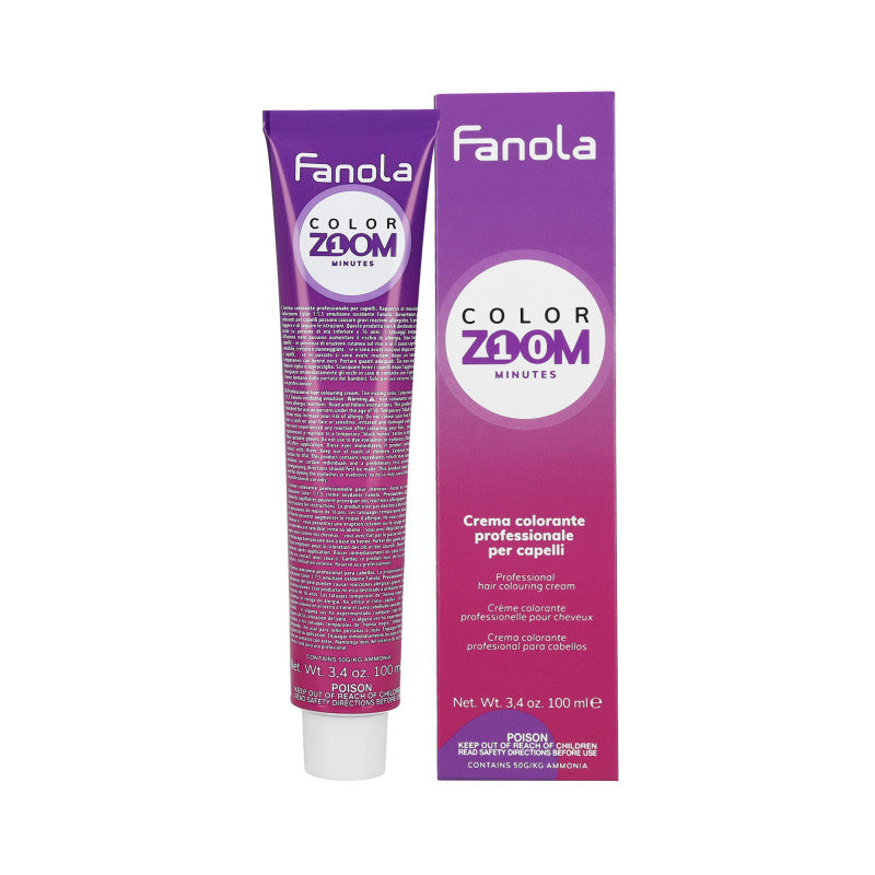 FANOLA COLOR ZOOM Krem do farbowania włosów 100ml