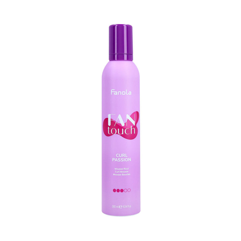FANOLA FAN TOUCH CURL PASSION Pianka podkreślająca skręt objętość włosów 300ml