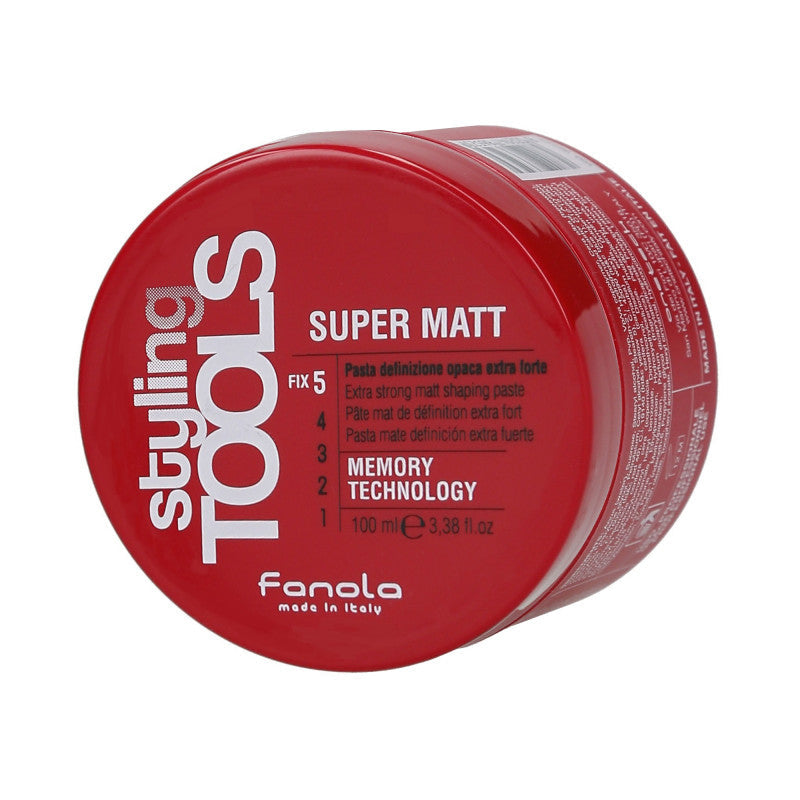 FANOLA STYLING TOOLS Super Matt Pasta per capelli opaca molto forte 100ml