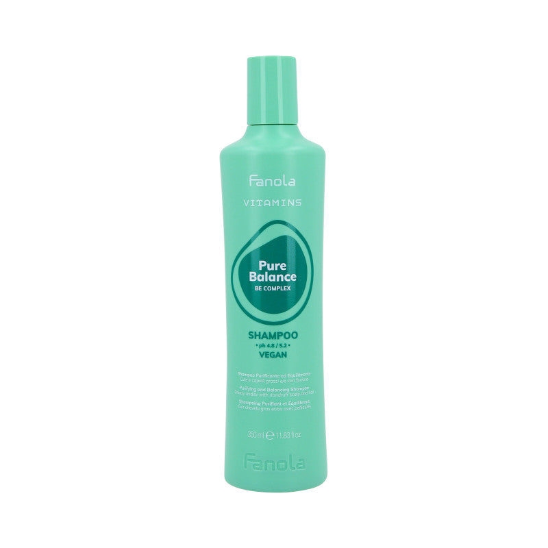 FANOLA VITAMINS PURE BALANCE Anti-Schuppen-Shampoo mit Vitamin BE-Komplex 350 ml