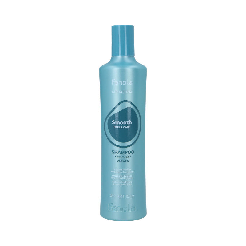 FANOLA WONDER SMOOTH EXTRA CARE Wegański szampon wygładzający do włosów puszących 350ml