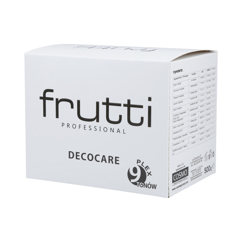 FRUTTI PROFESSIONAL Decocare Plex Whitening 9 Töne 500g