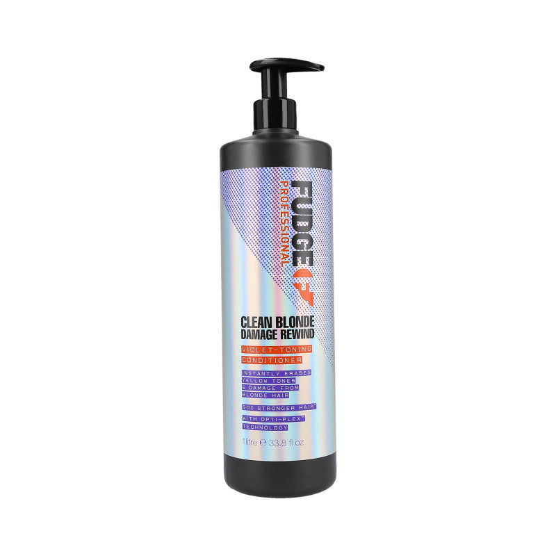 FUDGE PROFESSIONALCLEAN BLONDE Damage Rewind Conditioner für blondes Haar 1000ml