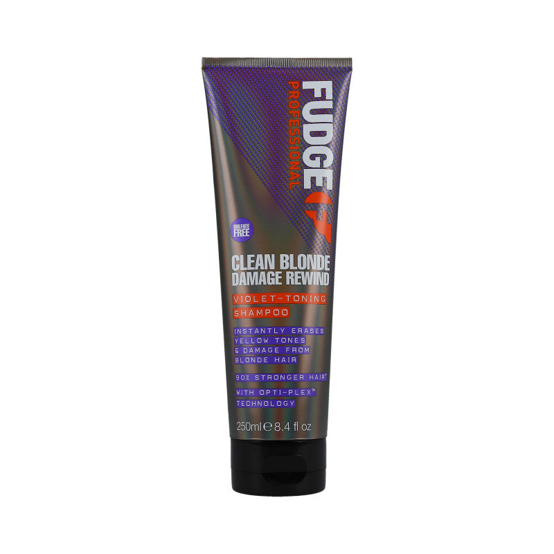 FUDGE PROFESSIONALCLEAN BLONDE Damage Rewind Shampoo für blondes Haar 250ml