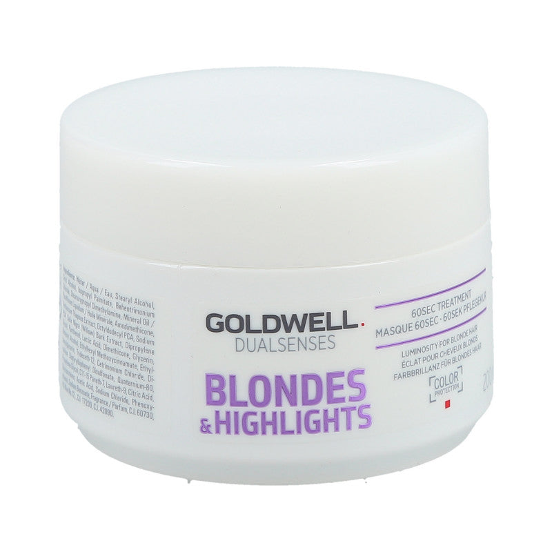 Goldwell DUALSENSES BLONDES & HIGHLIGHTS 60-sekundowa kuracja dla włosów blond 200ml