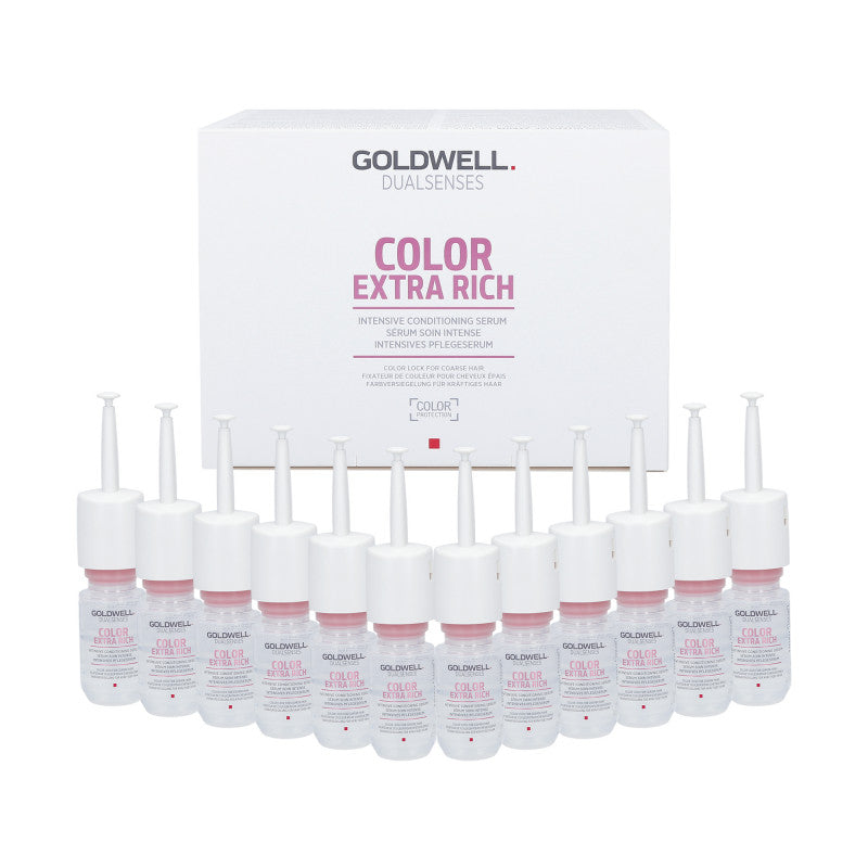 GOLDWELL DUALSENSES COLOR EXTRA RICH Ampullen für gefärbtes Haar 12x18ml