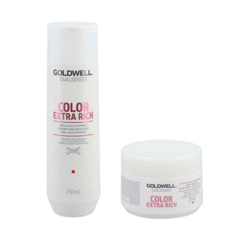 GOLDWELL DUALSENSES EXTRA RICH Shampoo 250ml + Kur für dickes Haar 200ml