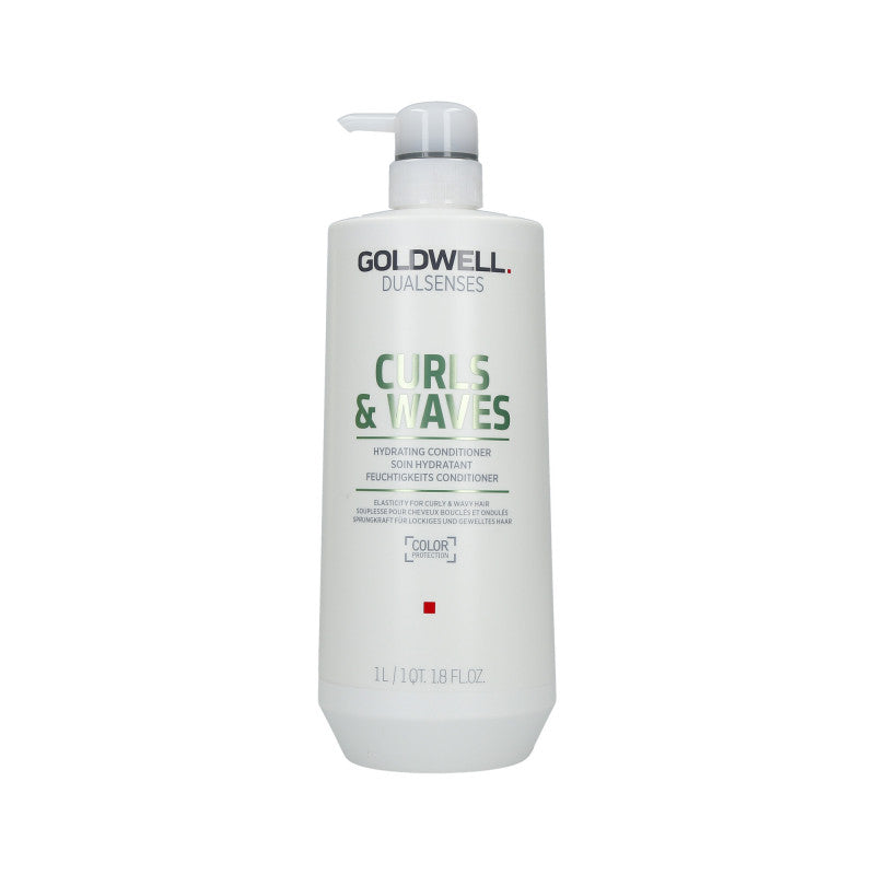 GOLDWELL DUALSENSES CURLS&WAVES Feuchtigkeitsspendender Conditioner 1000ml