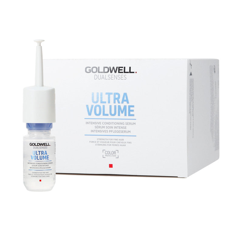 GOLDWELL DUALSENSES ULTRA VOLUME Verdickendes Serum für dünnes und volumenloses Haar 12 x 18 ml