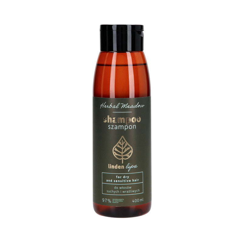 HERBAL MEADOW Shampoo für trockenes Haar mit Lindenextrakt 400ml