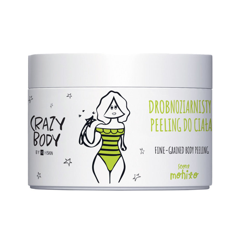 HISKIN CRAZY BODY Feinkörniges Körperpeeling Mohito 300 ml