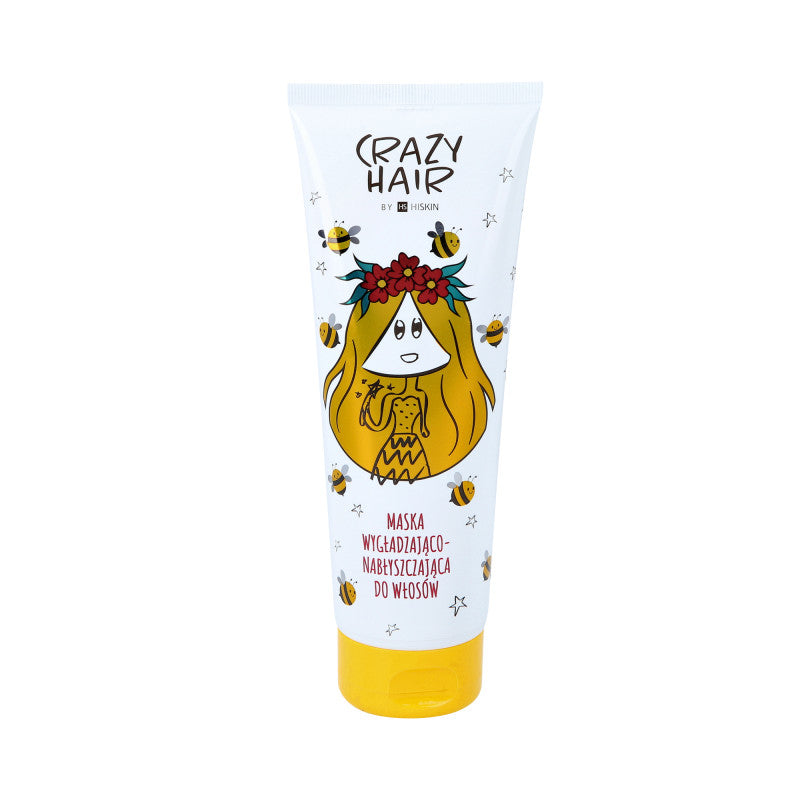 HISKIN CRAZY HAIR Miodowa maska do włosów nabłyszczająco – wygładzająca 250ml