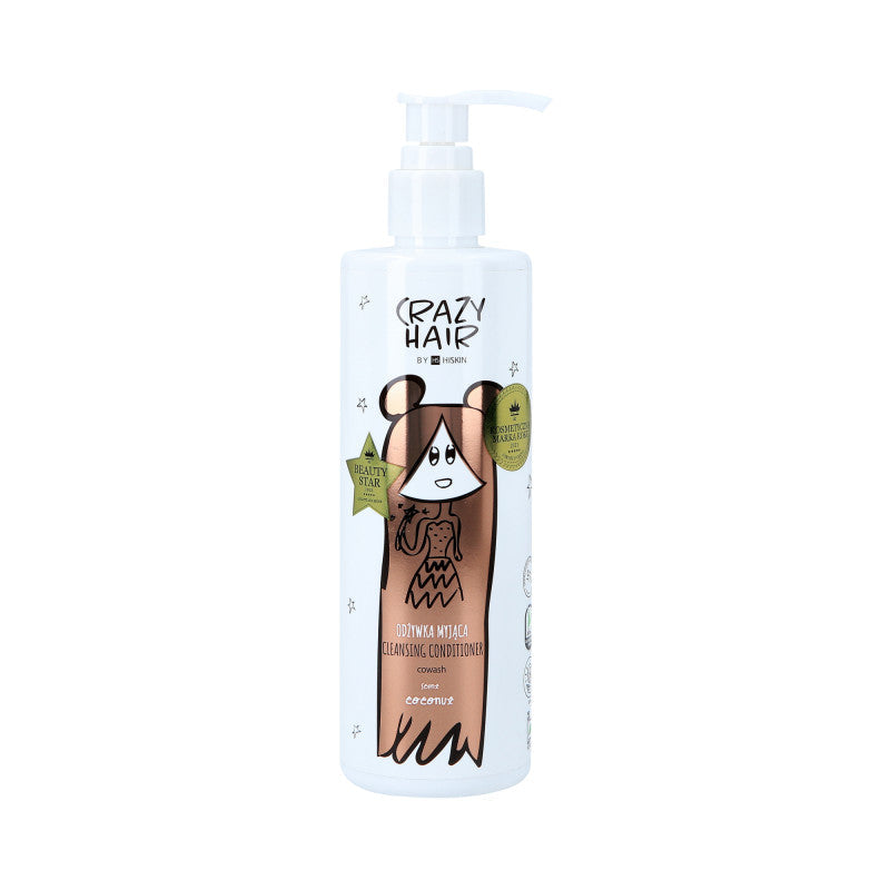 HISKIN CRAZY HAIR Odżywka myjąca o zapachu kokosa 300ml