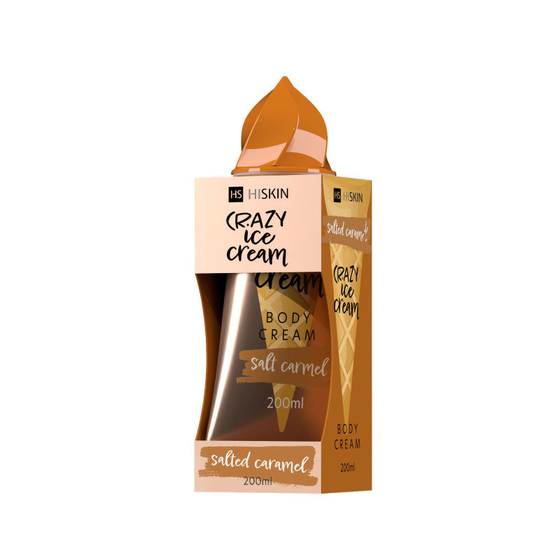 HISKIN CRAZY BODY Salzkaramell Körpercreme 200 ml