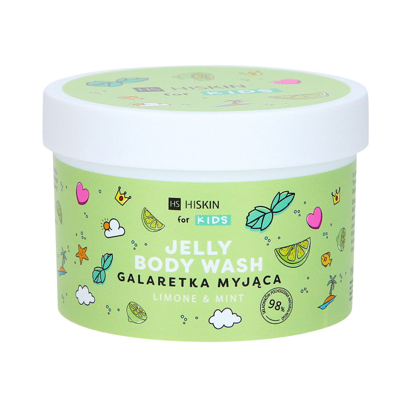 HISKIN FOR KIDS LIMONE&MINT Waschgelee für Kinder mit dem Duft von Limette und Minze 150ml