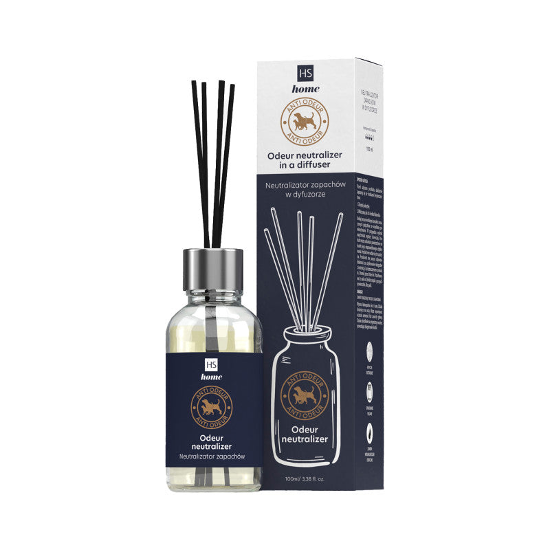 HISKIN HOME Geruchsneutralisierer für Haustiere, Diffusor, 100 ml
