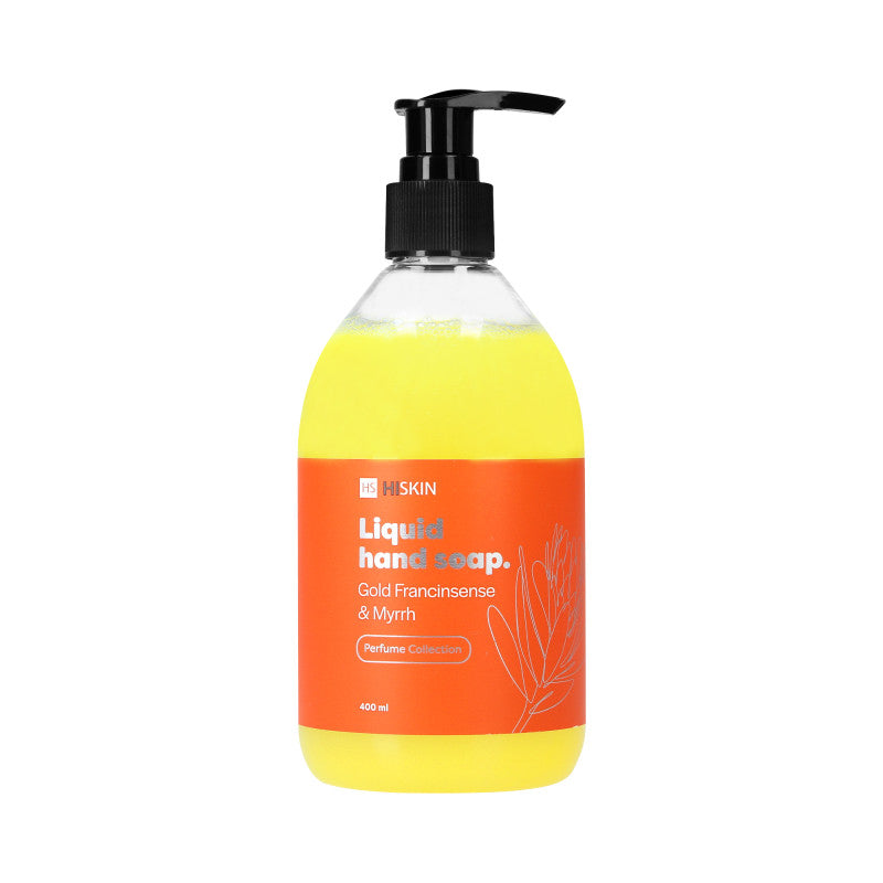 HISKIN HOME PERFUME COLLECTION Handseife Gold Francinsens & Myrrhe 400 ml