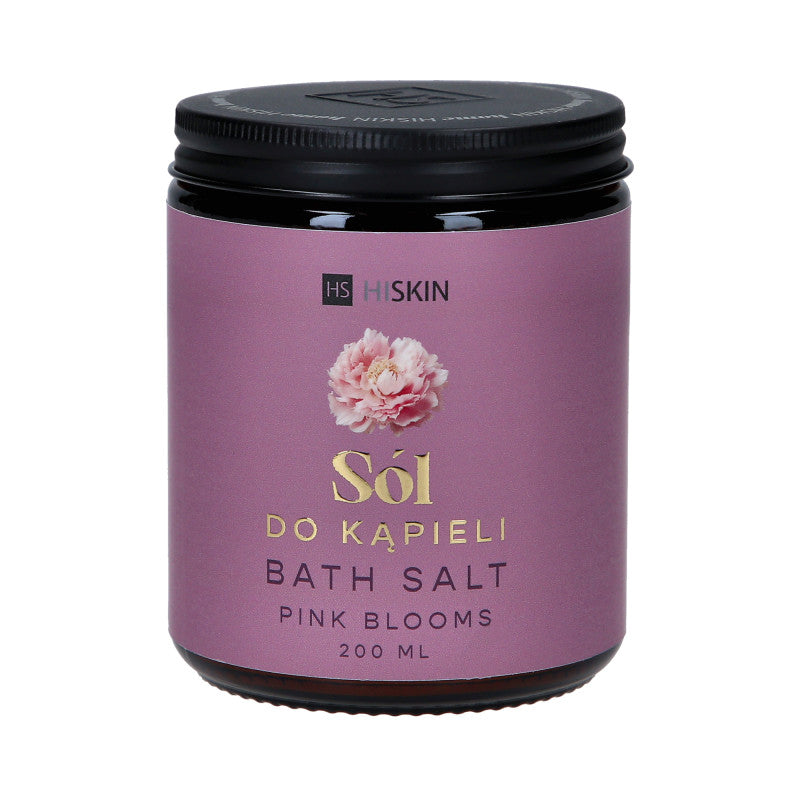 HISKIN PINK BLOOMS PEONY & ROSE Badesalz 200ml